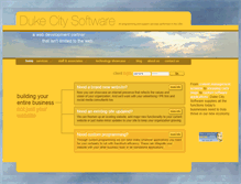 Tablet Screenshot of dukecitysoftware.com